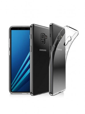 Husa Silicon Samsung Galaxy A8+ 2018 a730 Clear Ultra Thin foto