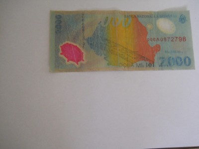 Romania, 2000 LEI 1999, eclipsa 006A08722798 foto