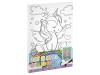 Set creativ Picteaza pe numere, Canvas unicorn, Grafix