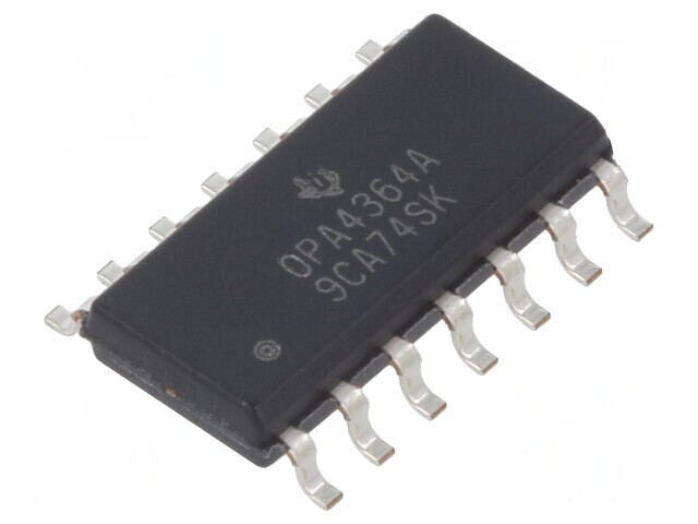 Amplificator operațional 7MHz 4 canale SO14