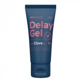 Gel COBECO Delay Gel Clove, cu ulei de cuișoare, pentru &icirc;nt&acirc;rzierea ejaculării și erecții de durată, 60 ml