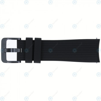 Samsung Galaxy Watch 42 mm (SM-R810, SM-R815) Curea cu cataramă cu &icirc;nchidere negru miezul nopții GH98-43188A