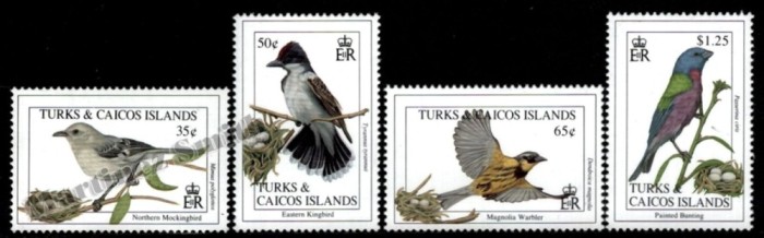 TURKS AND CAICOS 1994 FAUNA PASARI