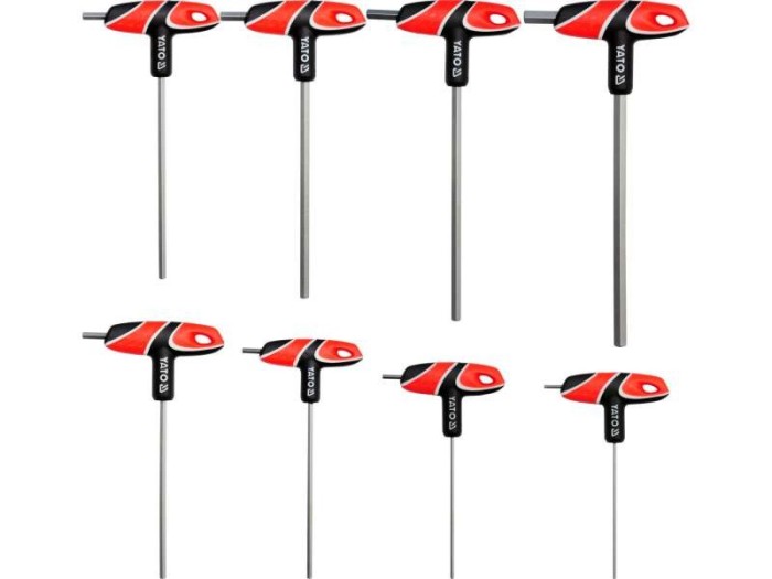 Set Imbus Maner Tip ''T'', 8 Buc
