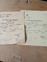 Act Certificat de alegator 1948