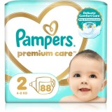 Pampers Premium Care Size 2 scutece de unică folosință 4-8 kg 88 kg