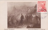 VIZITA M.S. REGELUI LA PLEVNA ,CARTE MAXIMA OBLITERATA 1941 ROMANIA., Romania de la 1950, Istorie
