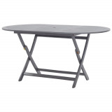 Gossi masa de gradina pliabila, 160x85x75 cm, lemn masiv de acacia