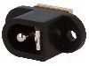Conector alimentare DC, 12V DC, {{Numarul de pini}} pini, seria {{Seria producatorului}}, 5,5/2,5mm. CLIFF - FC681493