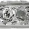 Far Volvo S40/V40 (Vs/Vw), 07.2000-12.2002, Electric, tip bec H7+H7, omologare ECE, fara motoras, negru, 4-pin socket, 30899682; 30899684, Stanga, ma