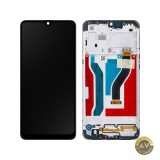 Display cu Touchscreen Samsung Galaxy A10s A107 cu Rama Negru Service Pack GH81-17482A