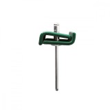 Cleme Prindere Plasa Bordurata 20x2 mm, Otel Zincat, Verde RAL6005, cu Pop Nit - Imbinare Gard