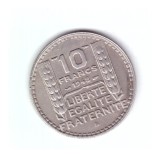 Moneda Franta 10 francs/franci 1948 B, stare buna, curata