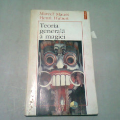 TEORIA GENERALA A MAGIEI - MARCEL MAUSS