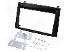 Rama adaptoare Opel, 2 DIN, neagra, PER.PIC. - MA26027/T+KIT