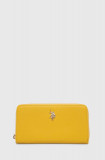 U.S. Polo Assn. portofel femei, culoarea galben, U.S. Polo Assn.