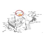 Furtun radiator intercooler Nissan Qashqai 2007-2013, 50/50mm, material Silicon, RapidAuto 2759PT-1