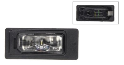 Lampa numar Audi, Bentley, Cupra, Seat, Skoda, Volkswagen; spate, stanga = dreapta, omologare ECE, bec LED, OE 5NA943021, 5NA943021A, producator TYC foto