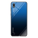 Husa SAMSUNG Galaxy A10 - Ombre Glass (Bleumarin)