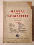 Constantin F. Nicolescu; Grigore Ernescu - Manual pentru bacalaureat (ediția VII-a; 1943)