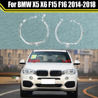 Set de 2 fibre far lumina de zi / Daylight compatibil Bmw X5 X6 F15 F16 2014-2018 far cu led - Stanga foto