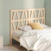 VidaXL Tăblie de pat, 126x4x100 cm, lemn masiv de pin 818610