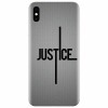 Husa silicon pentru Apple Iphone X, Amir Justice Minimalistic Nubheebuccus Text