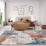 Cumpara ieftin Covor Premium Belgian Model Alaska P0337-719, Marime 120 x 160 cm, Gri, Antialergic, Poliester Reciclat, Living, Dormitor, Sufragerie, Birou