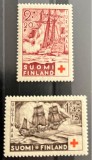 1937. Red Cross charity - Warships