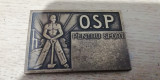 QW1 80 - Medalie - tematica sport - comunism - OSP - Pentru sport