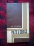 E1 POEZIE SI CRITICA - VICTOR FELEA