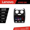 Navigatie Dacia Duster 2012-2019 Lenovo Kit-157 8 core QLED 2K 8+256 360 Android Waze USB Navigatie Internet Youtube Radio CarStore Technology