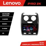 Navigatie Dacia Duster 2012-2019 Lenovo Kit-157 8 core QLED 2K 8+256 360 Android Waze USB Navigatie Internet Youtube Radio CarStore Technology