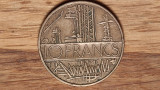 Franta - moneda de colectie istorica - 10 franci / francs 1979 - industriile !, Europa