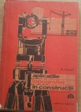 APLICATIILE TOPOGRAFIEI IN CONSTRUCTII - D. MIHAIL