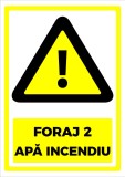 Indicator pentru foraj 2 apa potabila