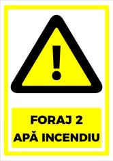 Indicator pentru foraj 2 apa potabila foto