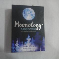 MOONOLOGY - ORACLE CARDS ( 44 card deck and guidebook ) - Yasmin Boland