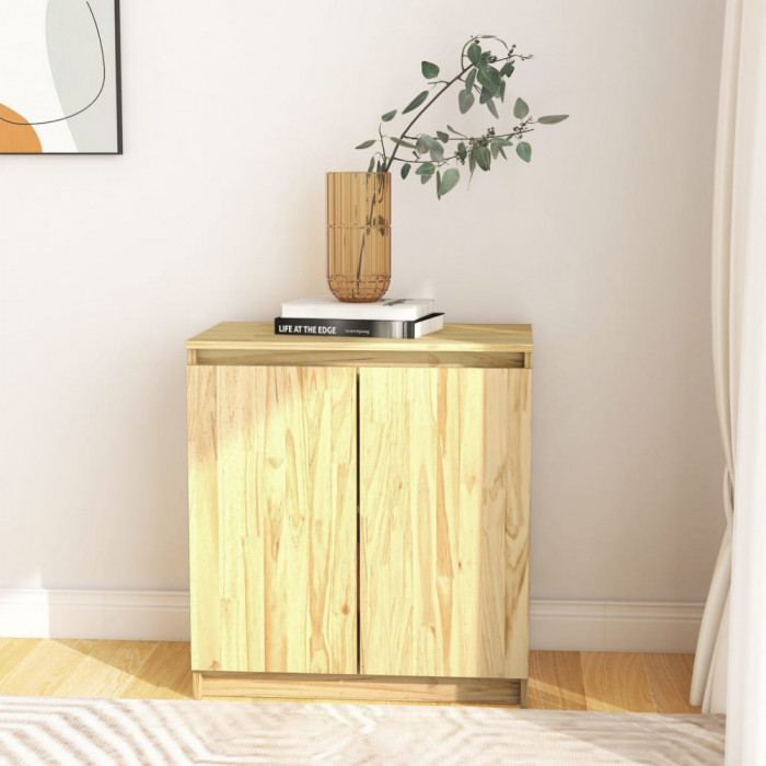Gossi dulap lateral, 60x36x65 cm, lemn masiv de pin