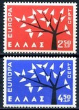 Grecia 1962 - Europa-cept.2v.neuzat,perfecta stare(z), Nestampilat