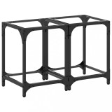 Cumpara ieftin Mese cafea blat din sticla transparenta 2 buc. 30x30x40 cm otel