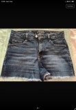 Pantaloni scurți denim Clokouse - High Rise, M, Bleumarin