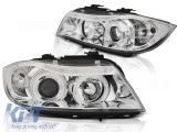 Kit de faruri tuning cu ochi de &icirc;nger CCFL, potrivit pentru BMW 3 E90/E91 03.2005-08.2008, stanga si dreapta Performance AutoTuning