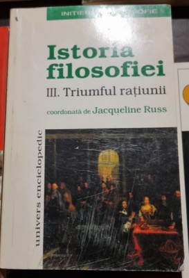 Jacqueline Russ - Istoria Filozofiei Vol III foto
