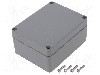 Carcasa ABS, 90mmx115mmx55mm, IP67, GAINTA - G311-IP67