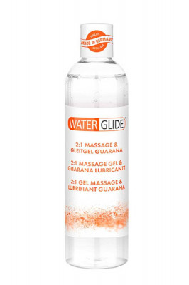 Watergile - Gel de masaj lubrifiant, guarana, 300 ml foto