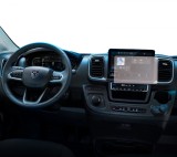Folie Protectie Navigatie Peugeot Boxer 2024+, Duragon, protectie Display Navigatie, silicon Transparent, Anti-zgarieturi, kit instalare