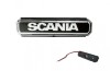 Lampa Gabarit LED Scania, Logo Neon Alb, 12-24V, 82mm, IP67