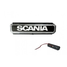 Lampa gabarit cu LOGO NEON ALB SCANIA 12-24 V