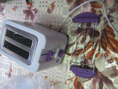 Prajitor de paine Emerio design toaster 2 felii,violet foto